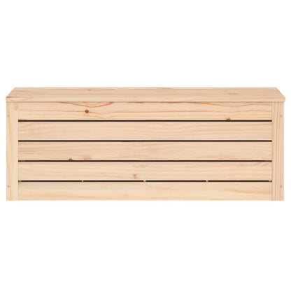 Storage Box 89x36.5x33 cm Solid Wood Pine
