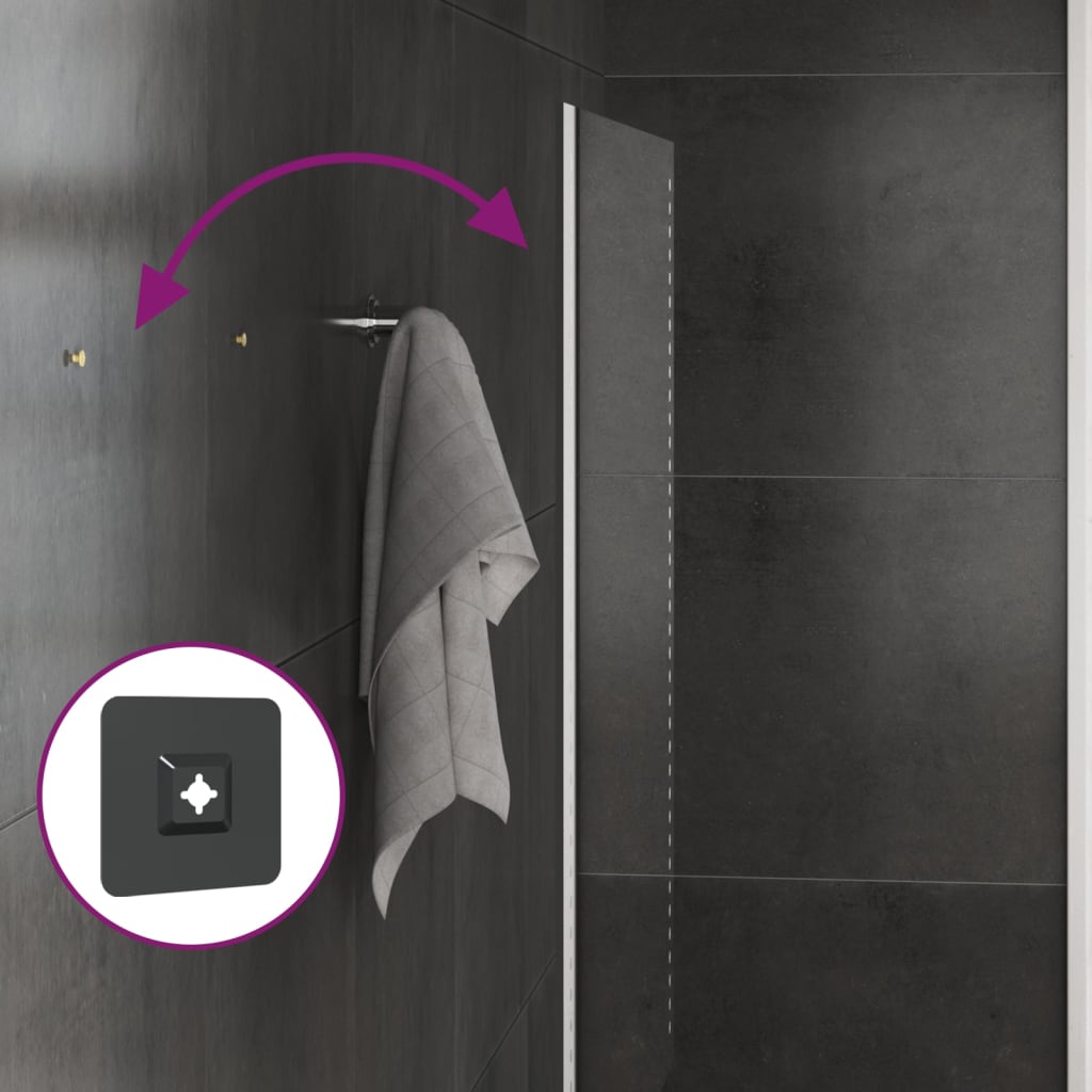 LED Bathroom Mirror 60x80 cm