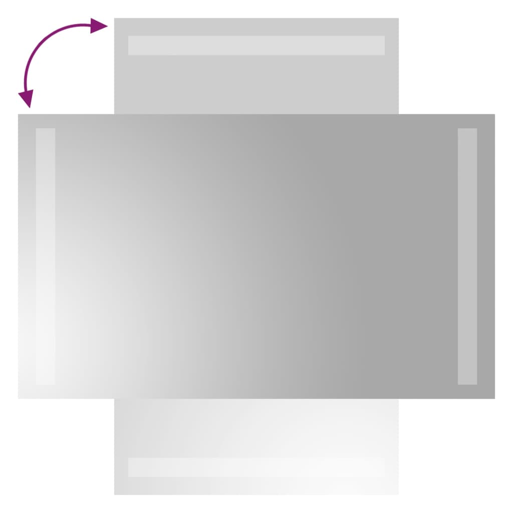 LED Bathroom Mirror 30x50 cm