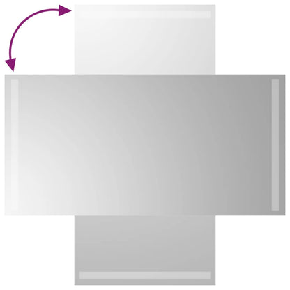 LED Bathroom Mirror 40x80 cm