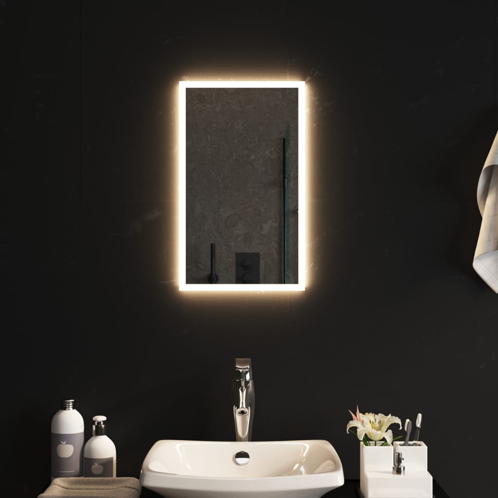 LED Bathroom Mirror 30x50 cm