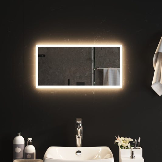 LED Bathroom Mirror 30x60 cm