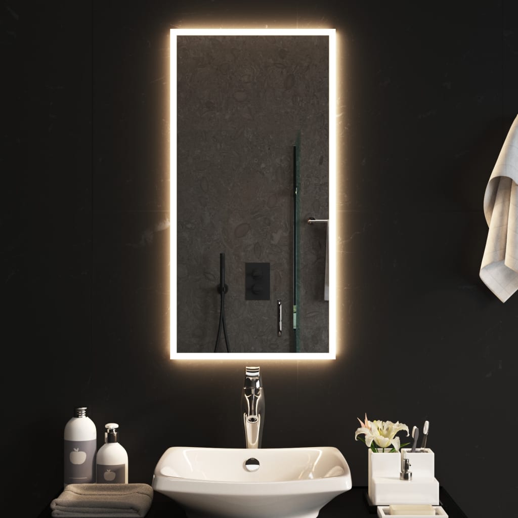 LED Bathroom Mirror 40x80 cm