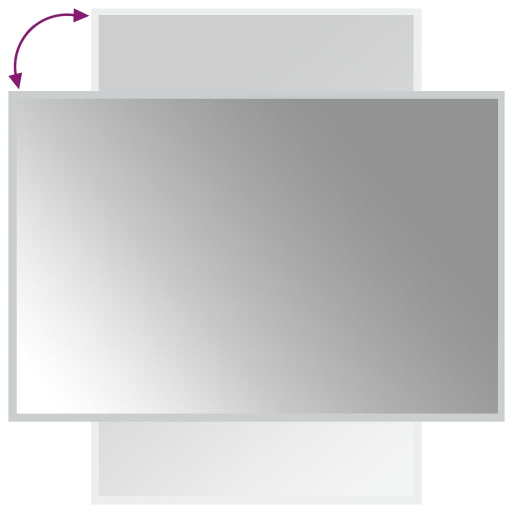LED Bathroom Mirror 60x90 cm