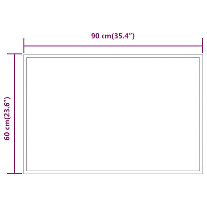 LED Bathroom Mirror 60x90 cm