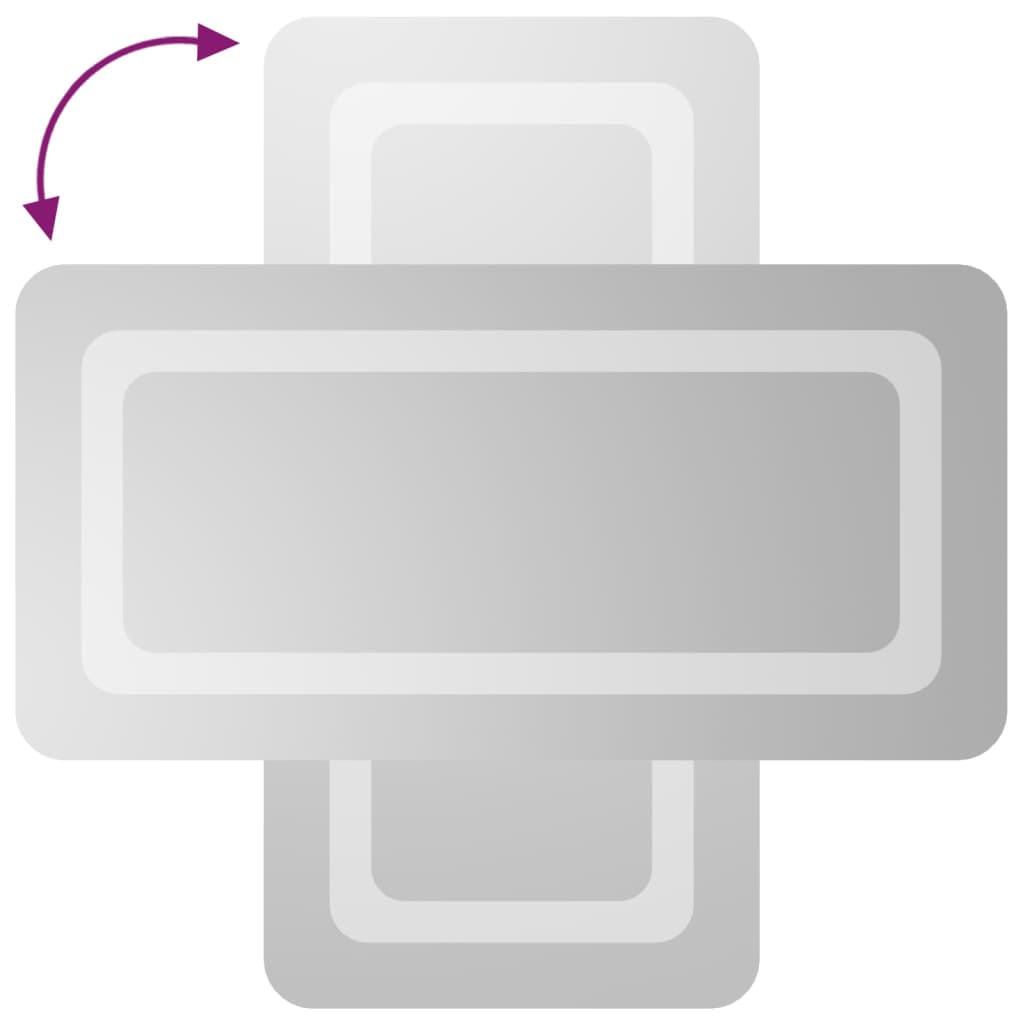 LED Bathroom Mirror 30x60 cm