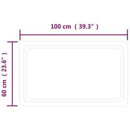 LED Bathroom Mirror 60x100 cm