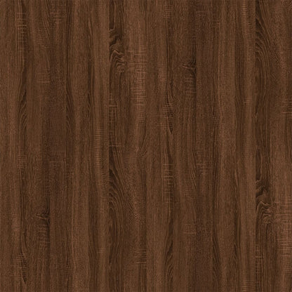 Wall Mounted TV Cabinet Brown Oak 40x34,5x40 cm