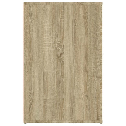 Desk Sonoma Oak 100x49x75 cm Engineered Wood