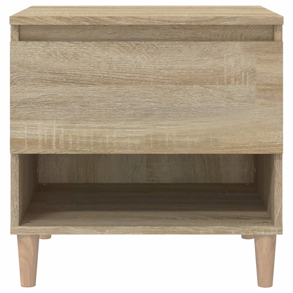 Bedside Table Sonoma Oak 50x46x50 Engineered Wood
