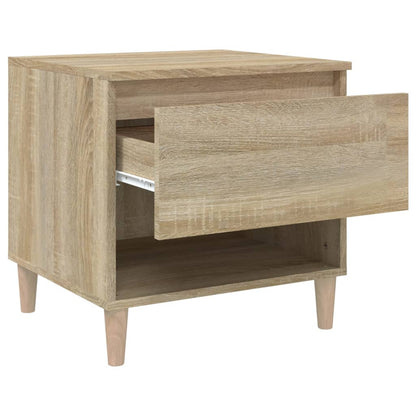Bedside Table Sonoma Oak 50x46x50 Engineered Wood