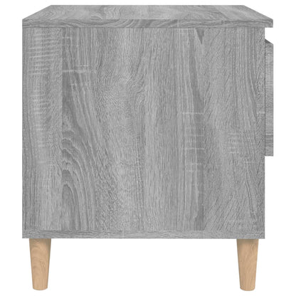 Bedside Tables 2 pcs Grey Sonoma 50x46x50 Engineered Wood