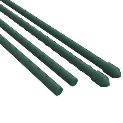 Garden Plant Stakes 30 pcs Green 115 cm Steel