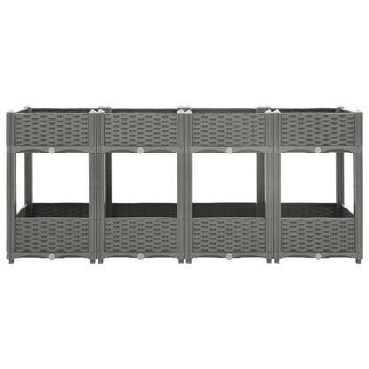 Raised Bed 160x40x71 cm Polypropylene