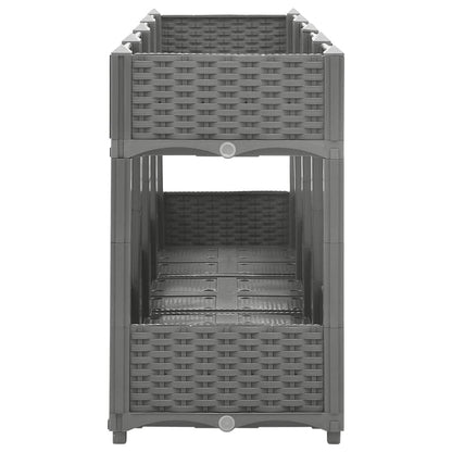 Raised Bed 160x40x71 cm Polypropylene