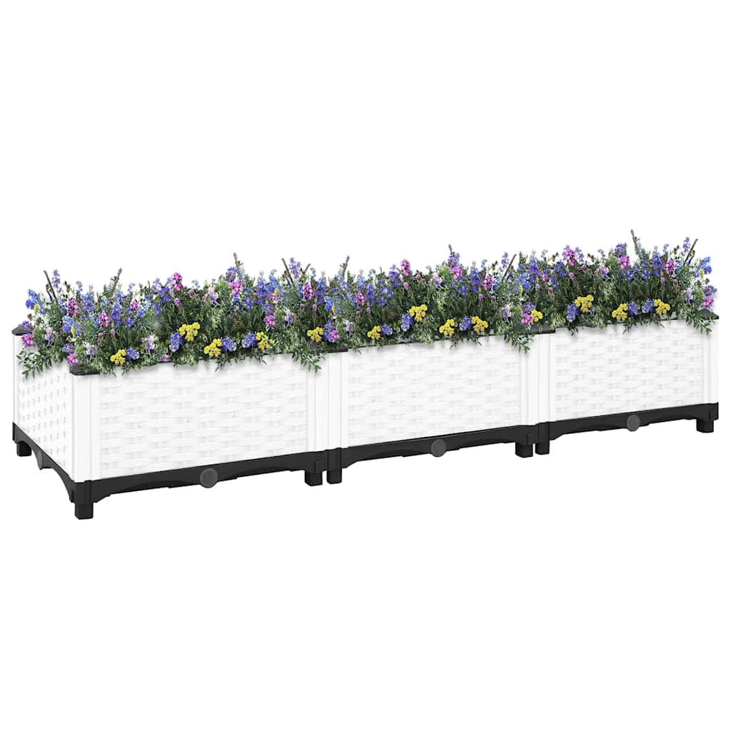 Raised Bed 120x40x23 cm Polypropylene