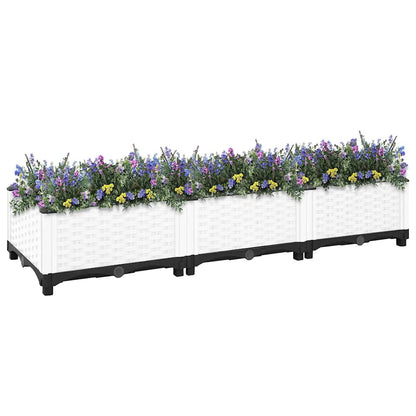 Raised Bed 120x40x23 cm Polypropylene