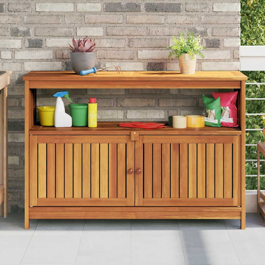 Garden Console Table 110x35x75 cm Solid Wood Acacia