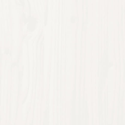 Composter White 63.5x63.5x77.5 cm Solid Wood Pine