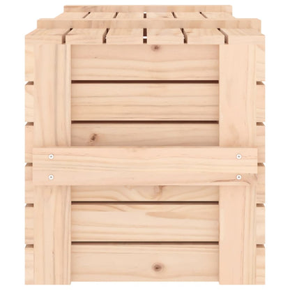 Storage Box 91x40.5x42 cm Solid Wood Pine