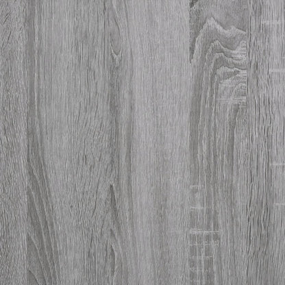 4 Piece Bathroom Furniture Set Grey Sonoma Engineered Wood