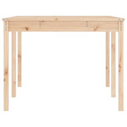 Garden Table 203.5x100x76 cm Solid Wood Pine