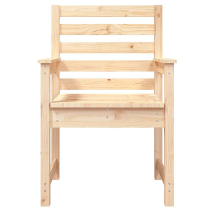 Garden Chairs 2 pcs 60x48x91 cm Solid Wood Pine