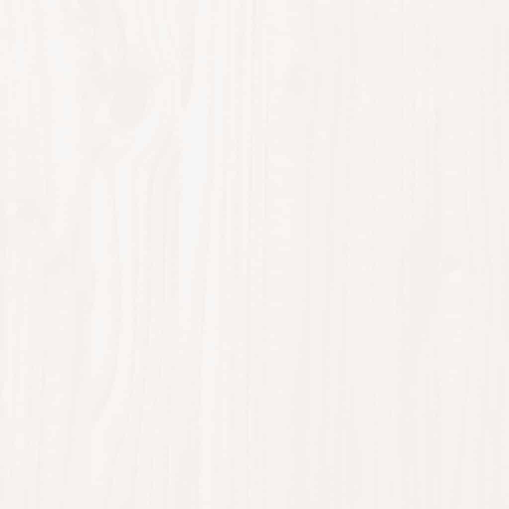 Garden Chairs 2 pcs White 60x48x91 cm Solid Wood Pine