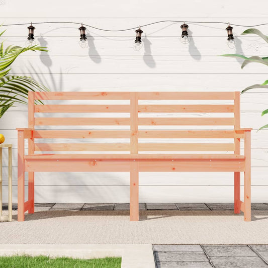 Garden Bench 159.5x48x91.5 cm Solid Wood Douglas