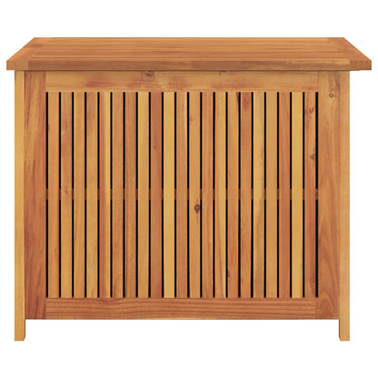 Garden Storage Box 75x75x58 cm Solid Wood Acacia