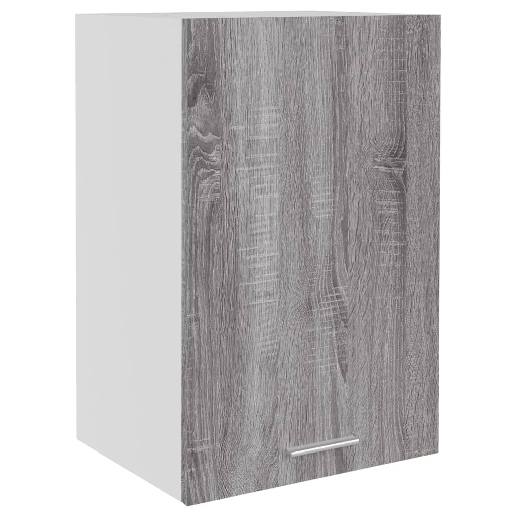 Hanging Cabinet Lyon Grey Sonoma 39.5x31x60 cm Engineered Wood