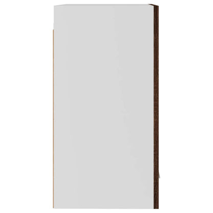 Hanging Cabinet Lyon Brown Oak 39.5x31x60 cm Engineered Wood