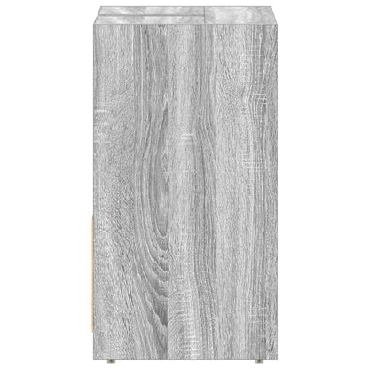 Bathroom Cabinet Grey Sonoma 60x33x61 cm Engineered Wood