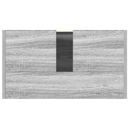 Bathroom Cabinet Grey Sonoma 60x33x61 cm Engineered Wood