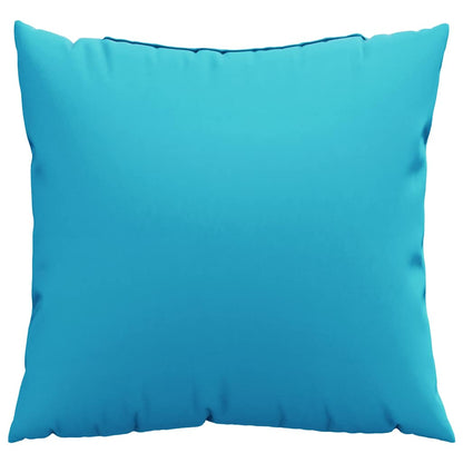 Throw Pillows 4 pcs Turquoise 40 x 40 cm Fabric