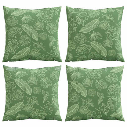 Throw Pillows 4 pcs Multicolour 60 x 60 cm Fabric