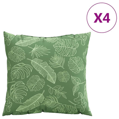 Throw Pillows 4 pcs Multicolour 60 x 60 cm Fabric