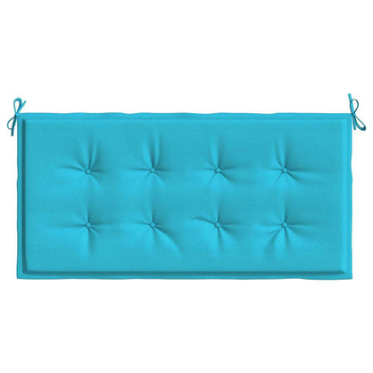 Garden Bench Cushion Turquoise 120 x 50 x 4 cm Oxford fabric