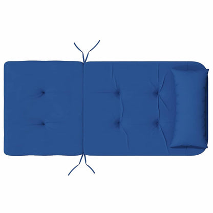 Chair Cushion 2 pcs Blue 58 x 77 x 4.5 cm Oxford fabric