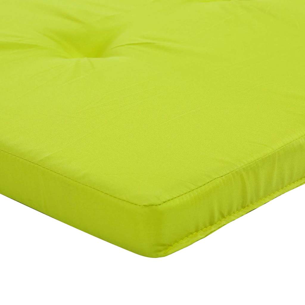 Chair Cushion 2 pcs Bright green 58 x 77 x 4.5 cm Oxford fabric