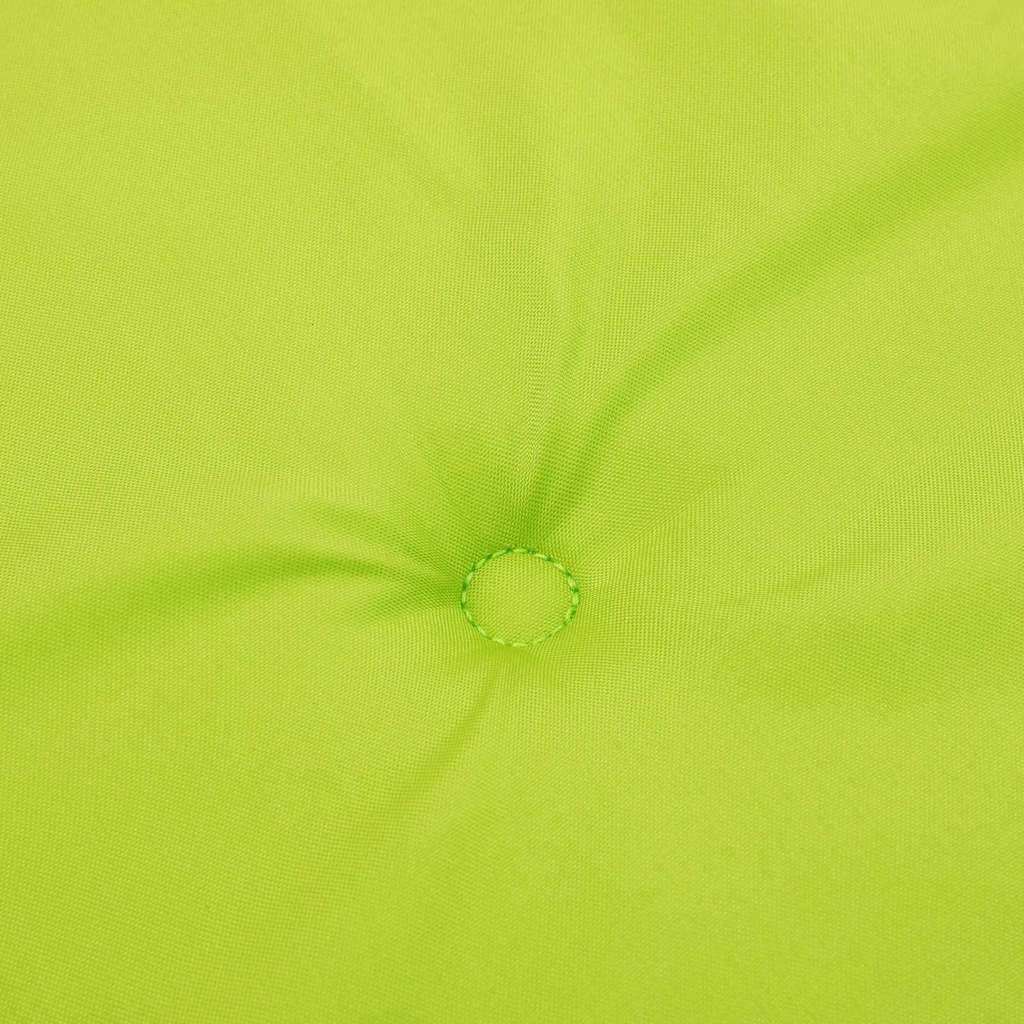 Chair Cushion 2 pcs Bright green 58 x 77 x 4.5 cm Oxford fabric