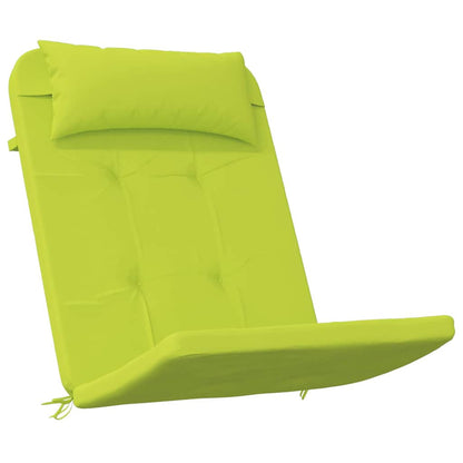 Chair Cushion 2 pcs Bright green 58 x 77 x 4.5 cm Oxford fabric