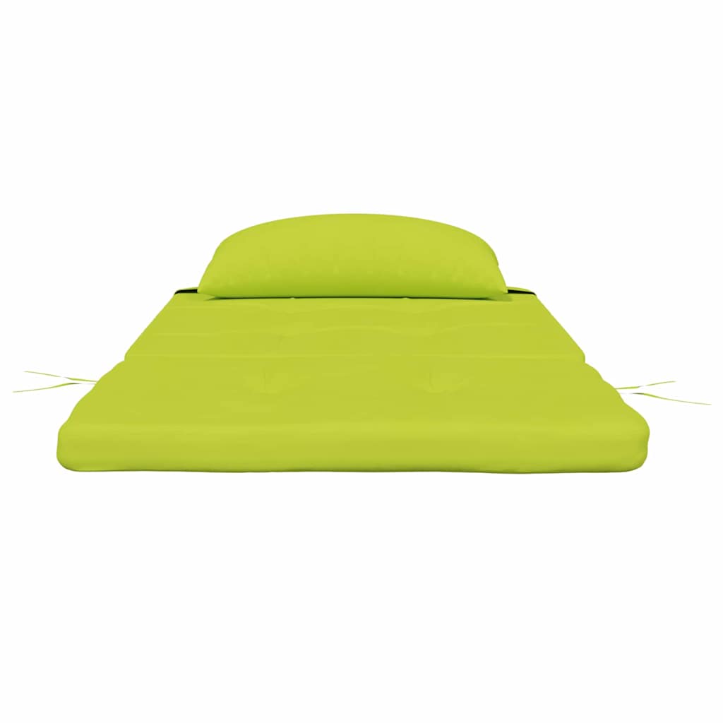 Chair Cushion 2 pcs Bright green 58 x 77 x 4.5 cm Oxford fabric