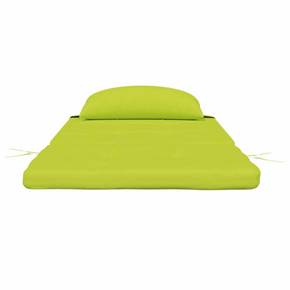 Chair Cushion 2 pcs Bright green 58 x 77 x 4.5 cm Oxford fabric