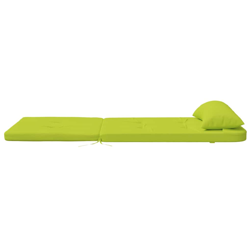 Chair Cushion 2 pcs Bright green 58 x 77 x 4.5 cm Oxford fabric