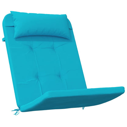 Chair Cushion 2 pcs Turquoise 58 x 77 x 4.5 cm Oxford fabric
