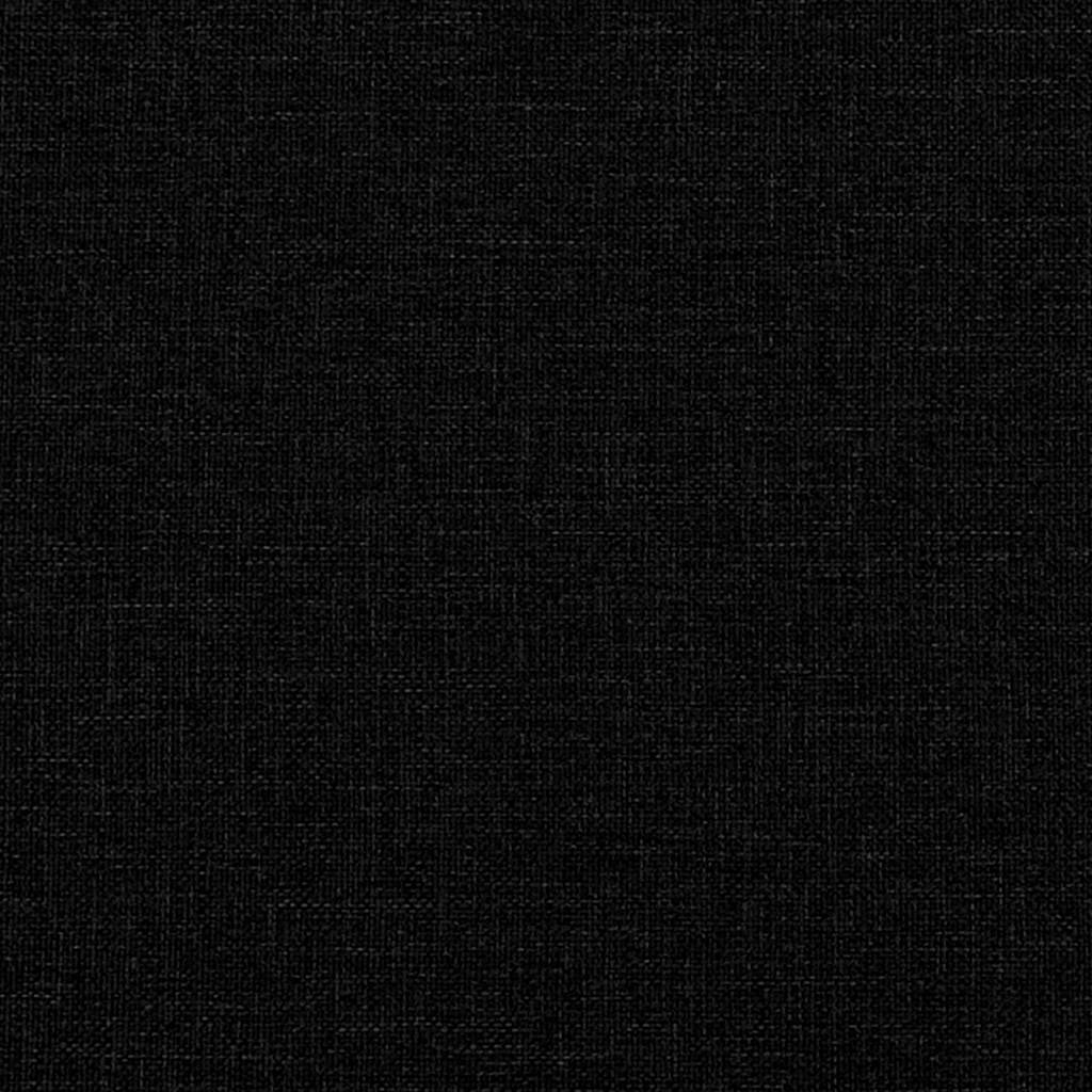 Recliner Chair Black Fabric