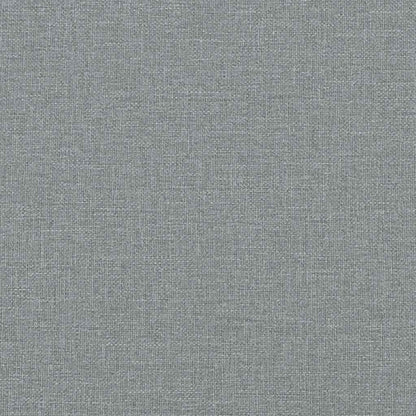 Massage Recliner Chair Light Grey Fabric