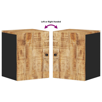 Bathroom Wall Cabinet 38x33x48 cm Solid Wood Mango
