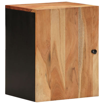Bathroom Wall Cabinet 38x33x48 cm Solid Wood Acacia